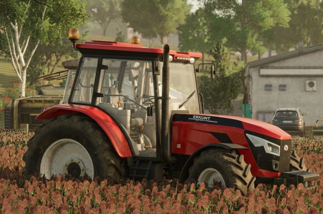 Трактор Erkunt Kuvvet 130 для Farming Simulator 25