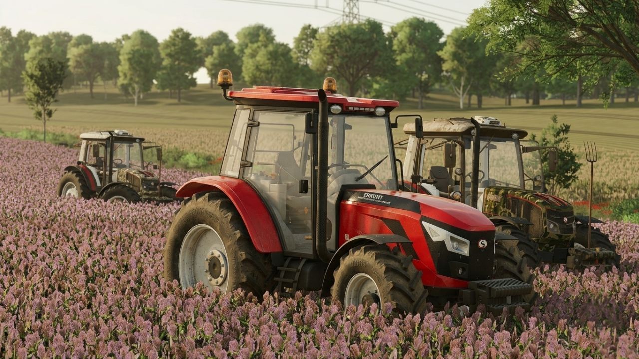 Traktor Erkunt Kuvvet 130 do Farming Simulator 25