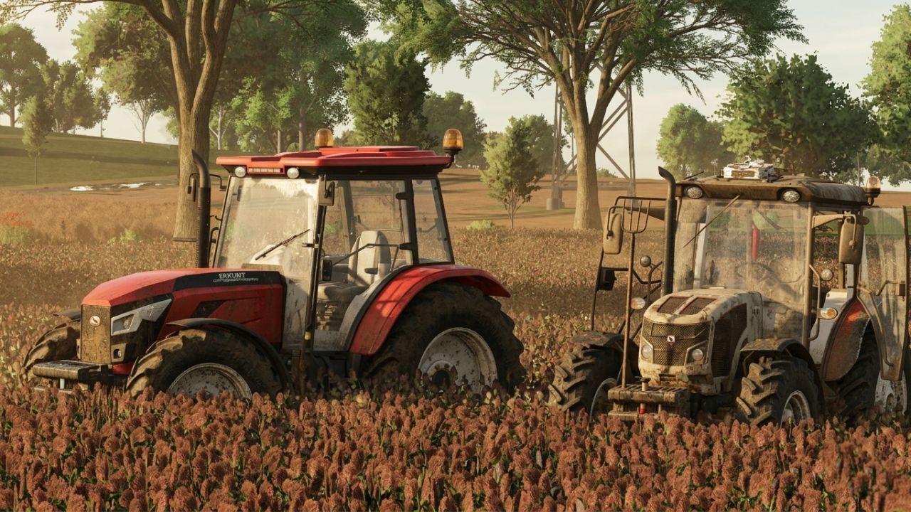Traktor Erkunt Kuvvet 130 do Farming Simulator 25