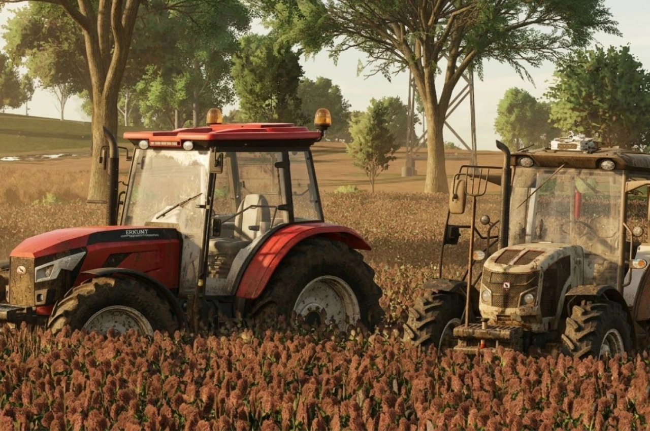 Трактор Erkunt Kuvvet 130 для Farming Simulator 25