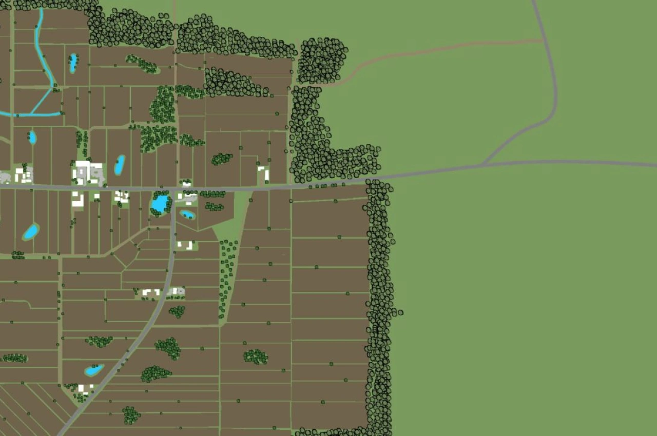 Карта Żbiki для Farming Simulator 25