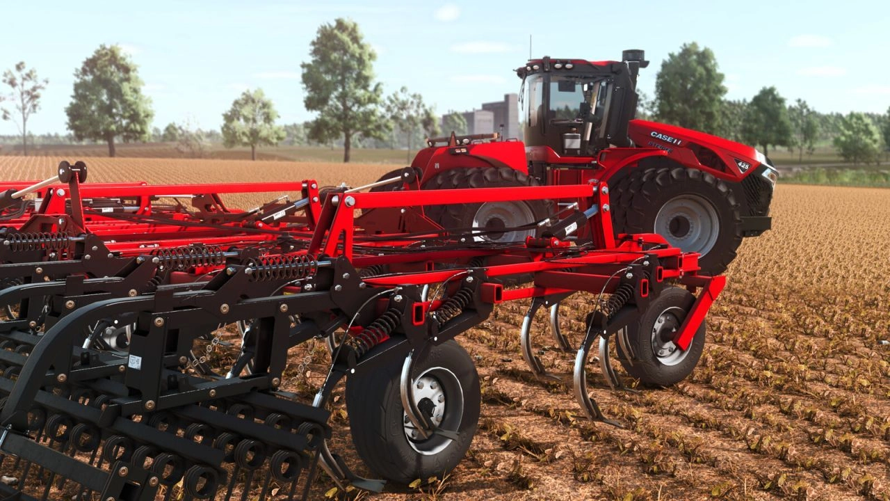 Культиватор Case IH Tiger-Mate 255 для Farming Simulator 25