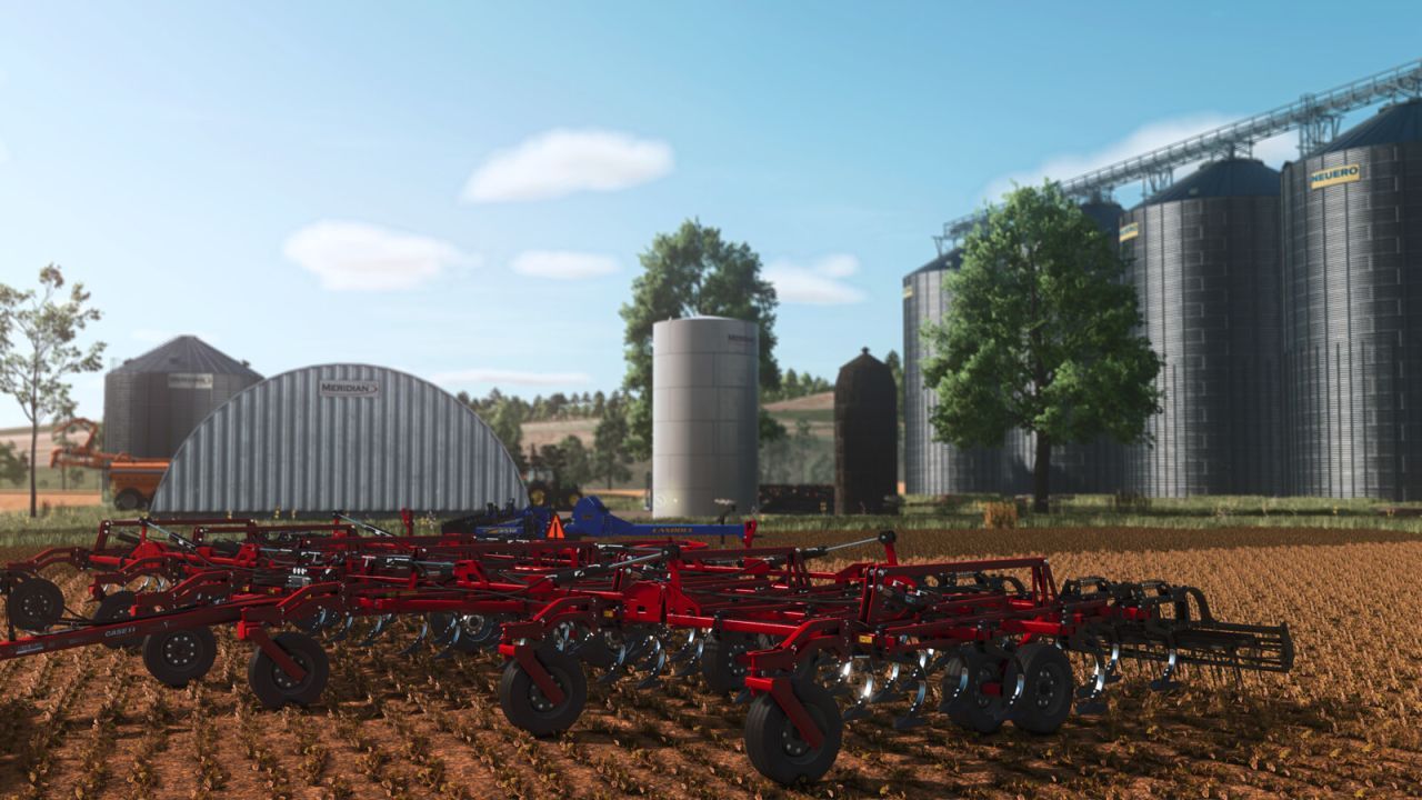 Культиватор Case IH Tiger-Mate 255 для Farming Simulator 25