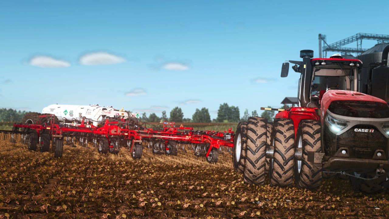 Культиватор Case IH Tiger-Mate 255 для Farming Simulator 25