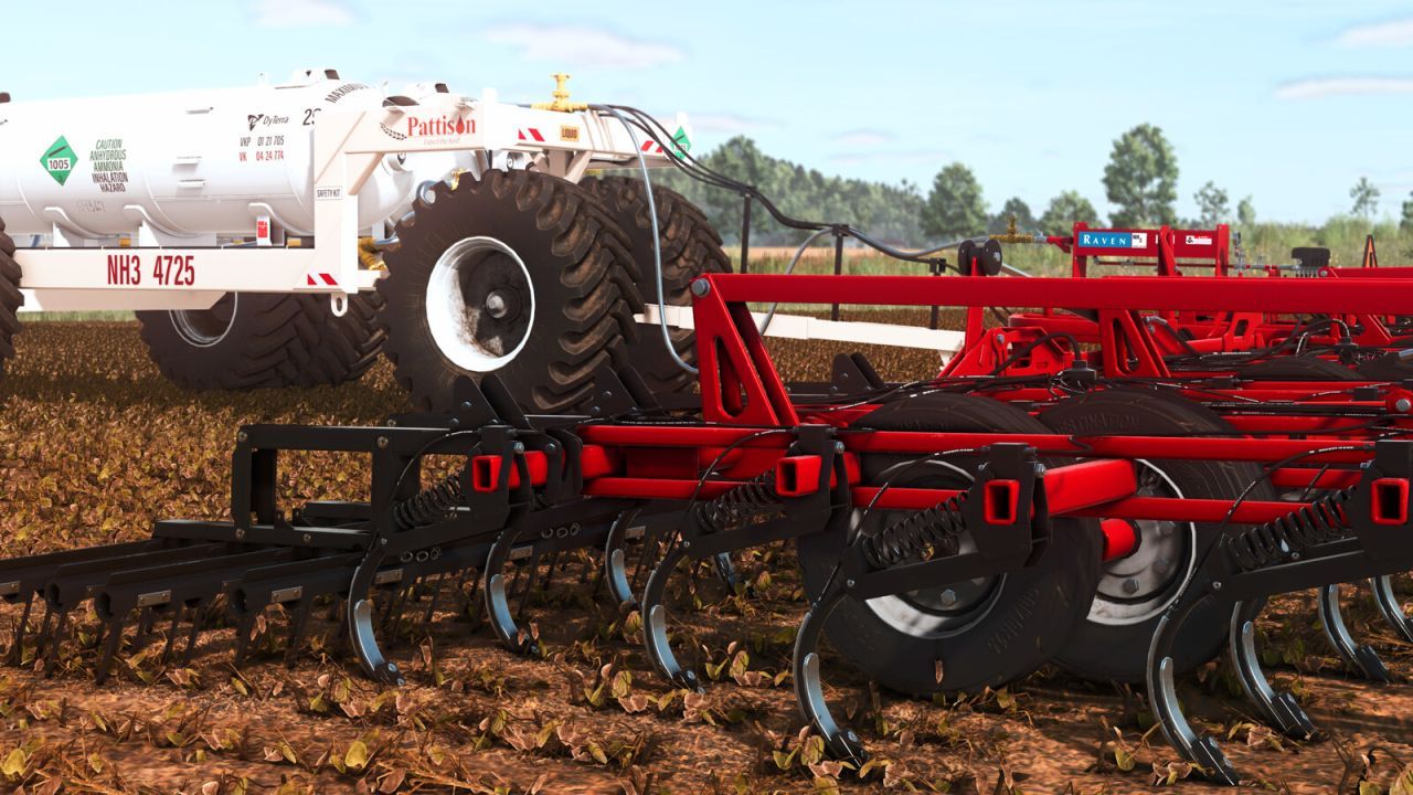 Культиватор Case IH Tiger-Mate 255 для Farming Simulator 25
