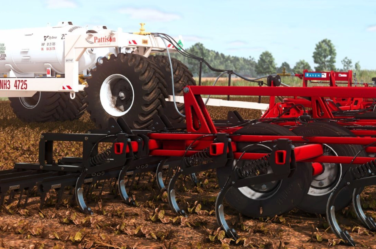 Культиватор Case IH Tiger-Mate 255 для Farming Simulator 25