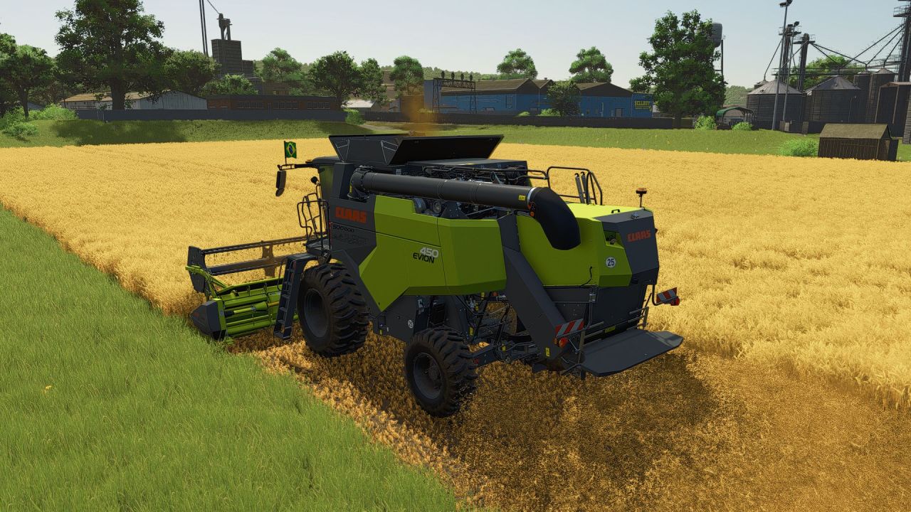 Комбайн Claas Evion 410-450 для Farming Simulator 25