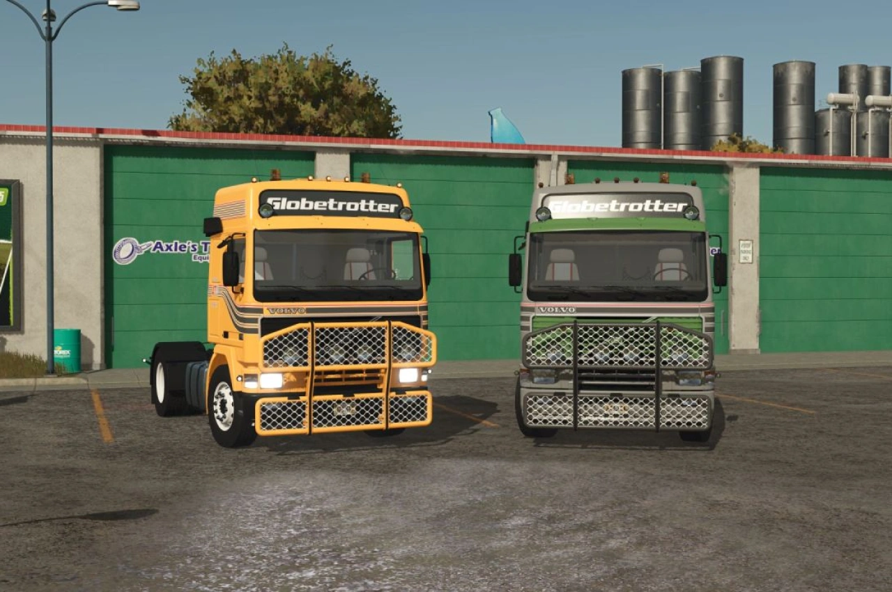 Вантажівка Volvo F16 Globetrotter для Farming Simulator 25