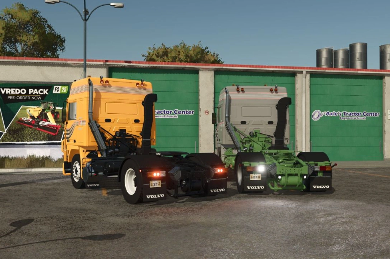 Вантажівка Volvo F16 Globetrotter для Farming Simulator 25