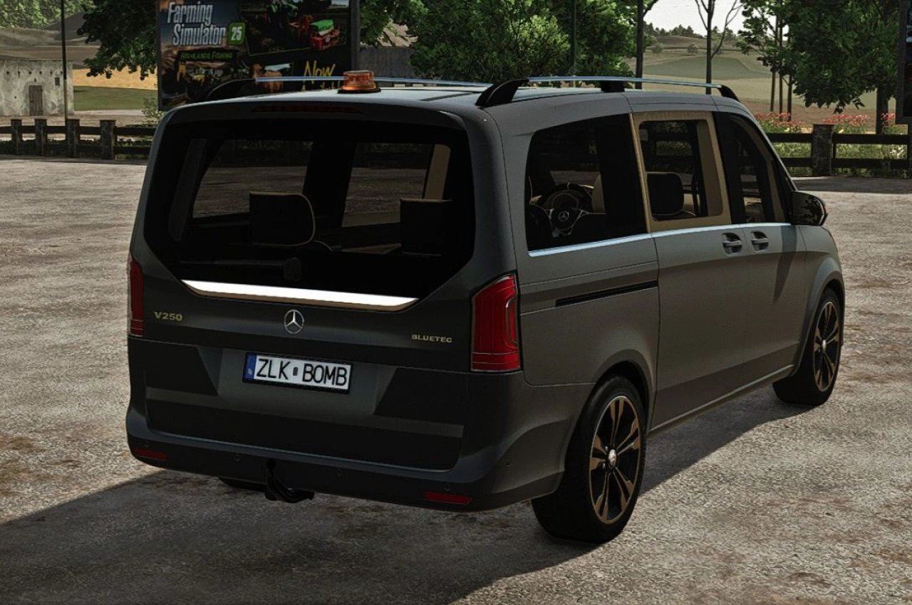 Автомобіль Mercedes Benz Viano для Farming Simulator 25