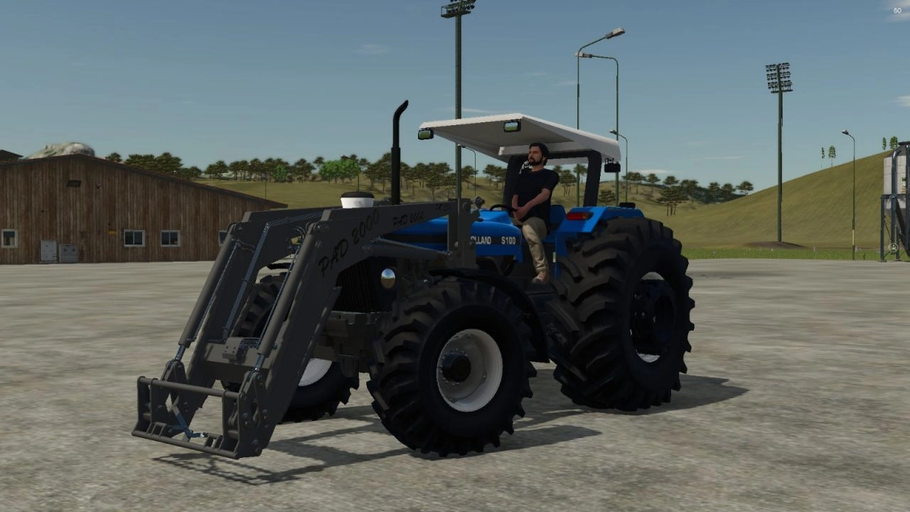 Трактор New Holland 8030 для Farming Simulator 25