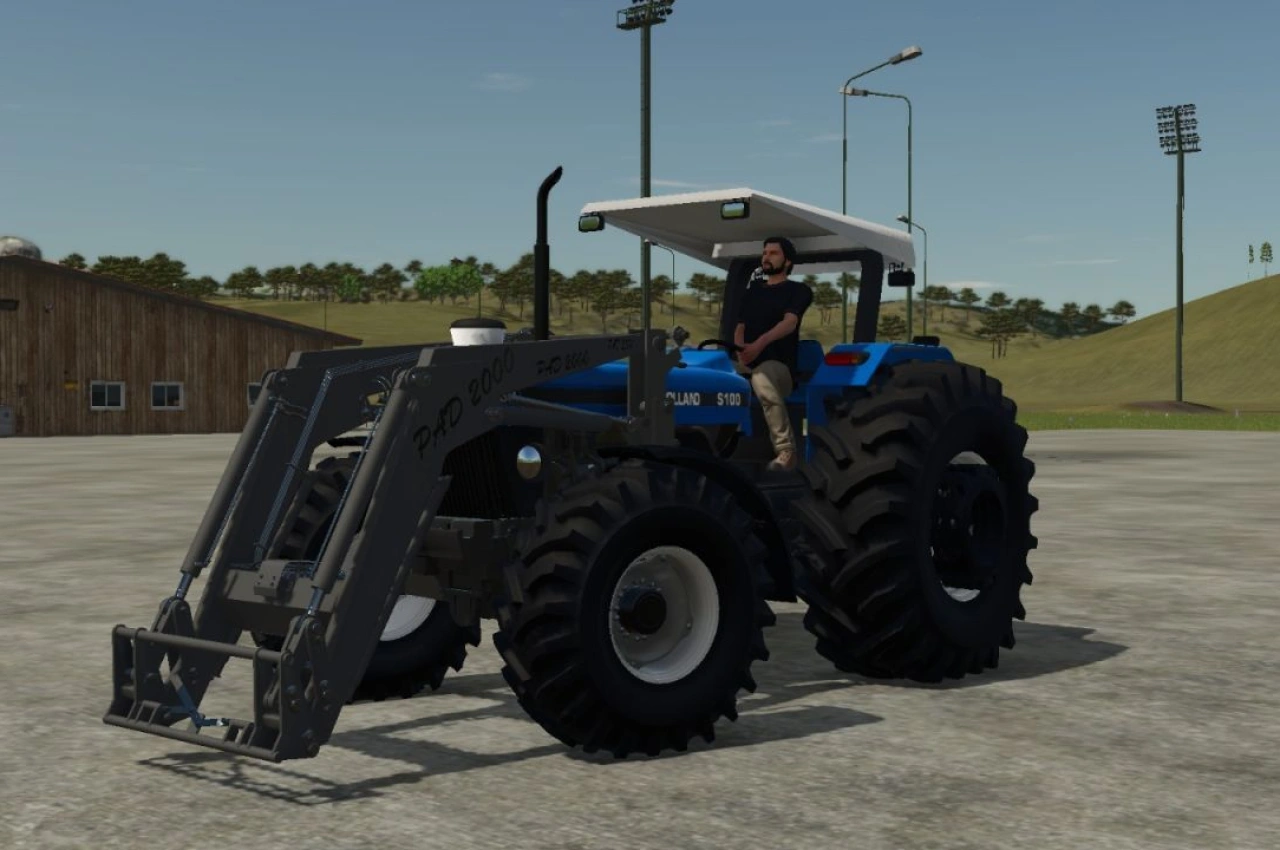 Трактор New Holland 8030 для Farming Simulator 25