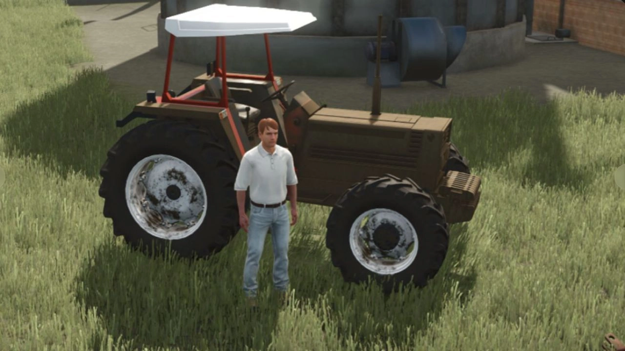 Трактор Fiatagri 70-90/80-90 No Cab Series для Farming Simulator 25