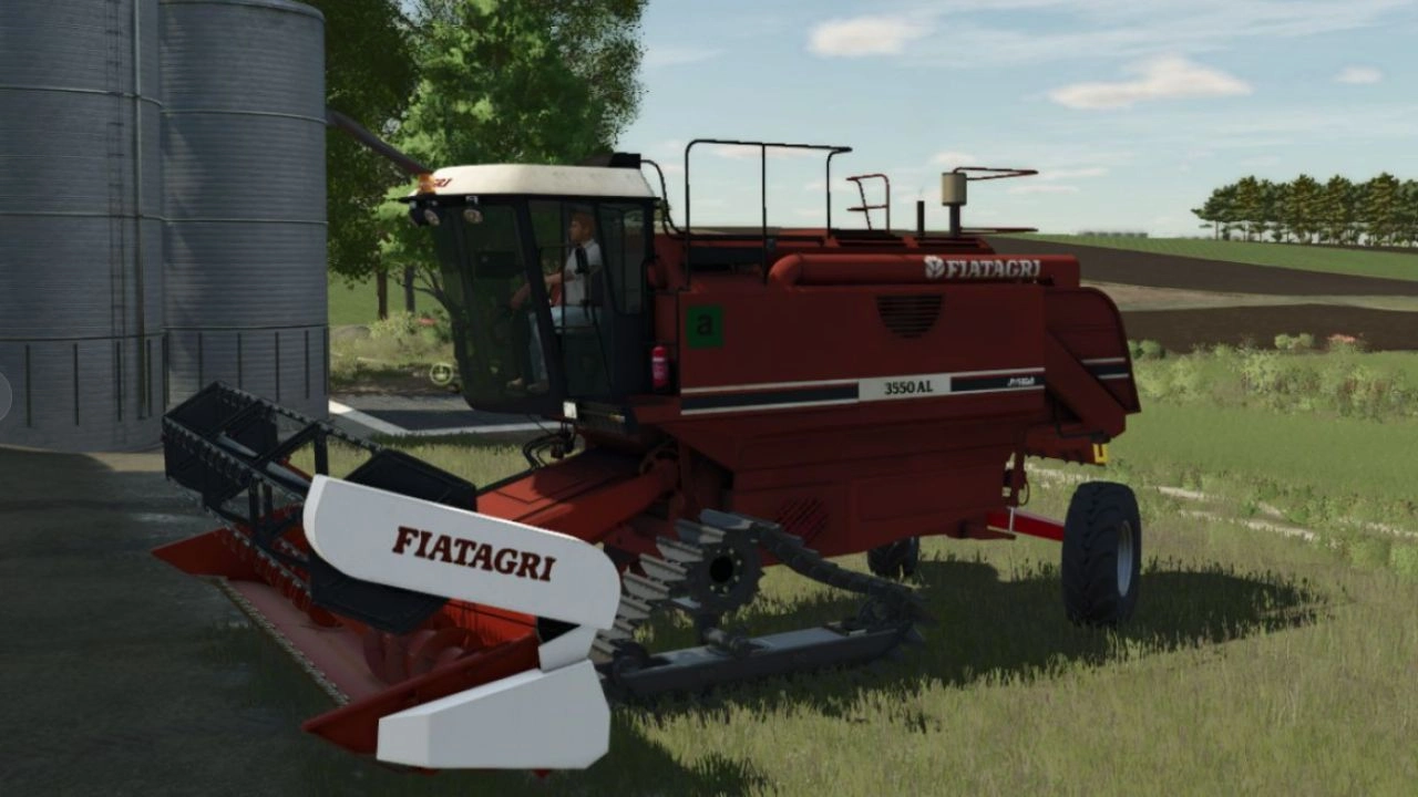 Трактор Fiat 3550 AL (Рисова версія) для Farming Simulator 25