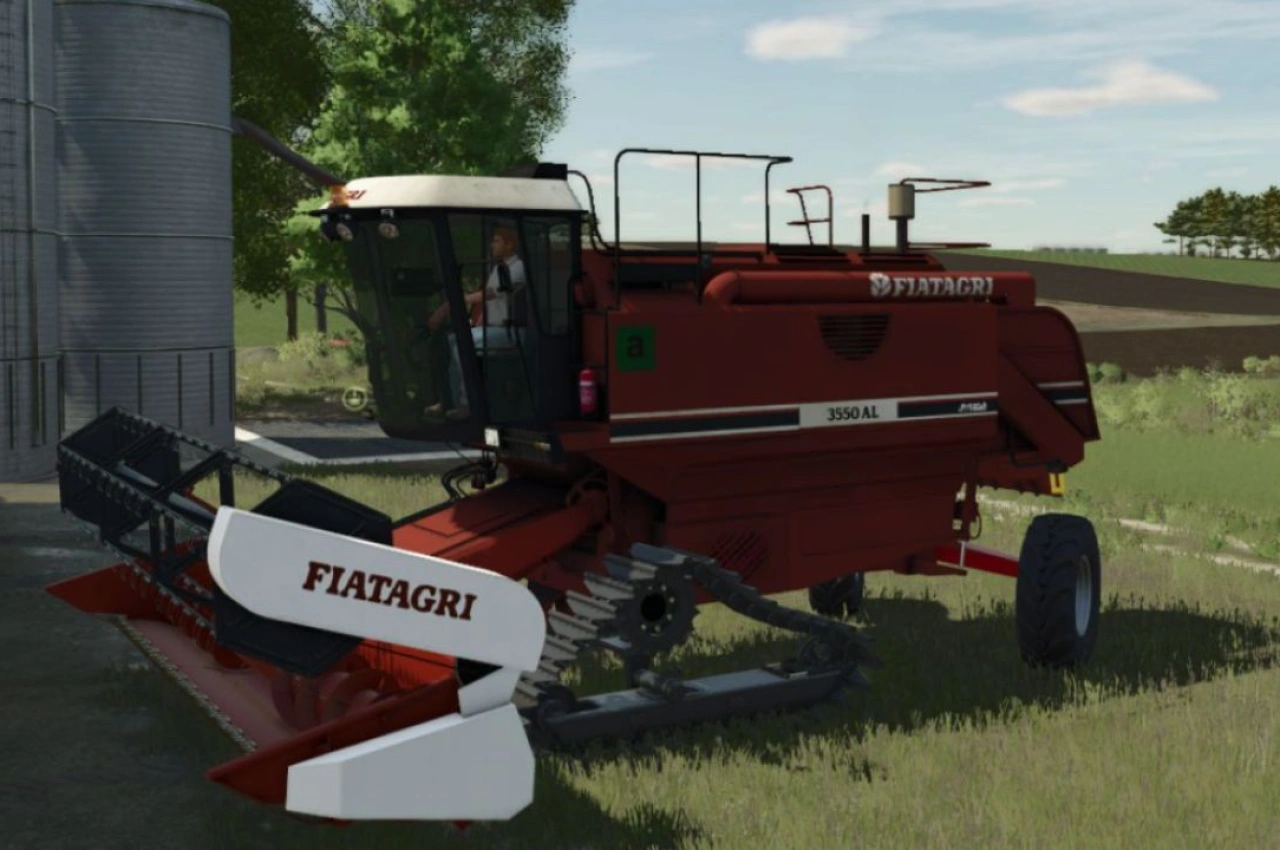 Трактор Fiat 3550 AL (Рисова версія) для Farming Simulator 25