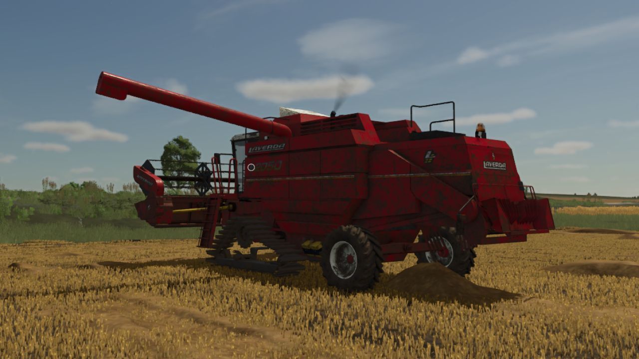 Комбайн Fiat / NH / Laverda (на гусеничному ходу) для Farming Simulator 25