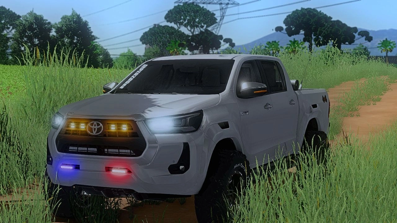 Автомобіль Toyota Hilux 2022 для Farming Simulator 22