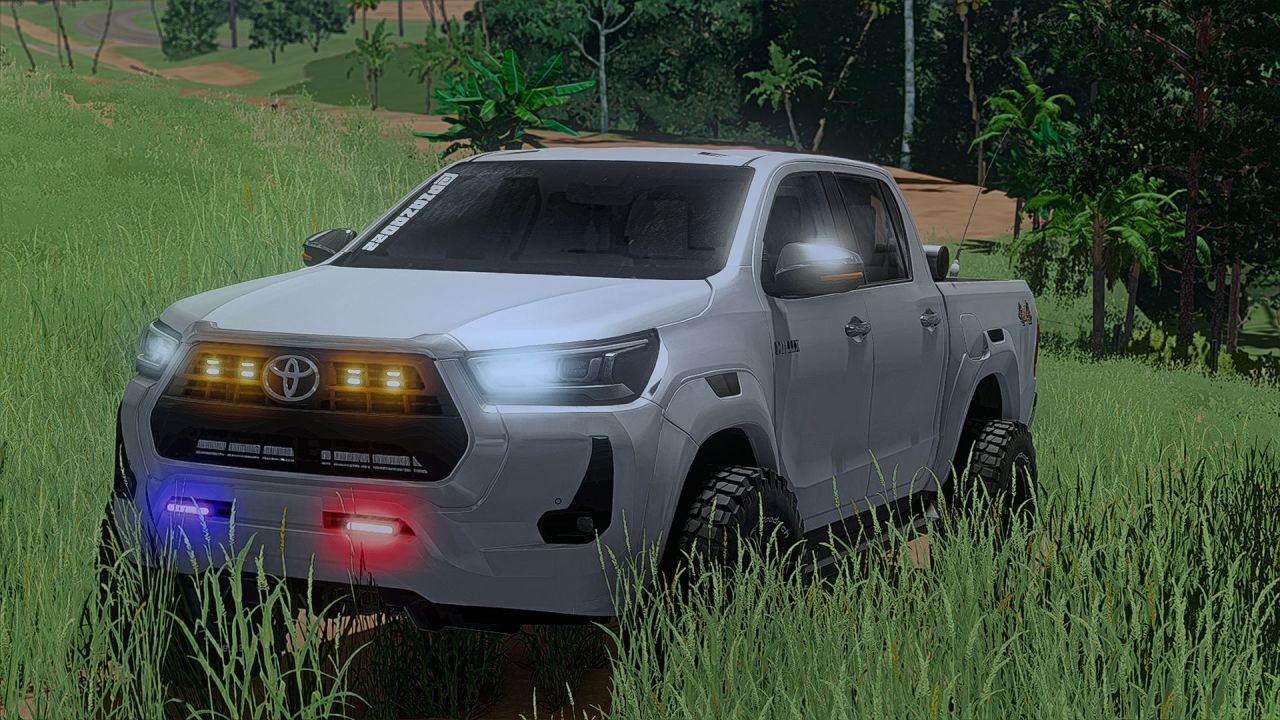 Автомобіль Toyota Hilux 2022 для Farming Simulator 22