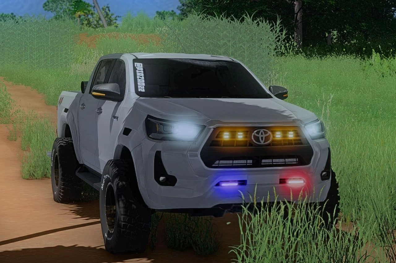 Автомобіль Toyota Hilux 2022 для Farming Simulator 22