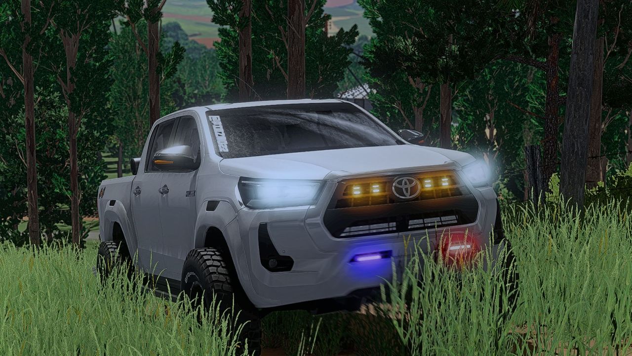 Автомобіль Toyota Hilux 2022 для Farming Simulator 22