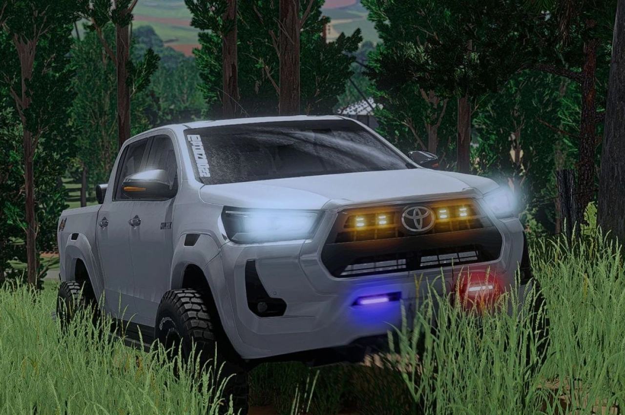 Автомобіль Toyota Hilux 2022 для Farming Simulator 22
