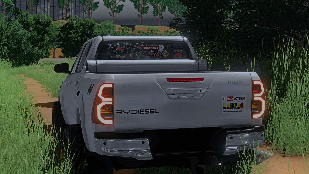 Автомобіль Toyota Hilux 2022 для Farming Simulator 22