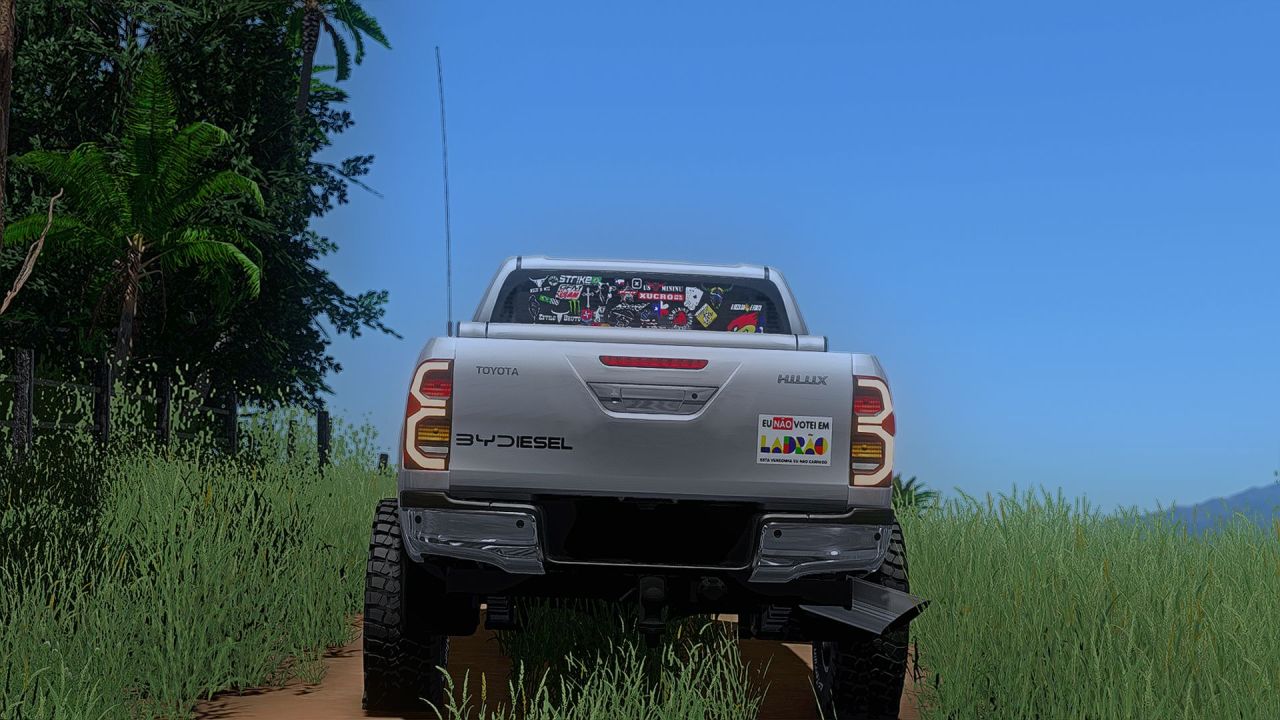 Автомобіль Toyota Hilux 2022 для Farming Simulator 22