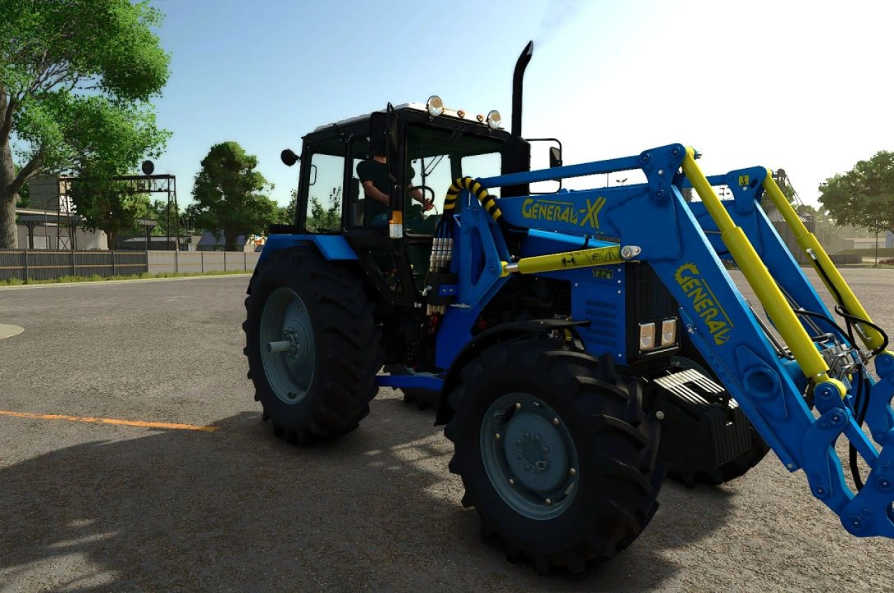 Пакет українських навантажувачів General для Farming Simulator 25