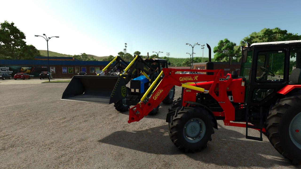Пакет українських навантажувачів General для Farming Simulator 25