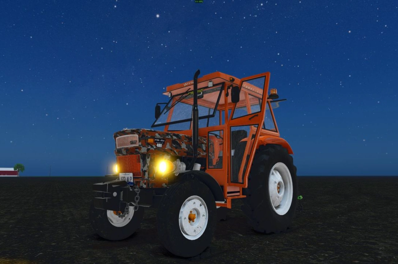 Трактор Fiat 480 для Farming Simulator 25