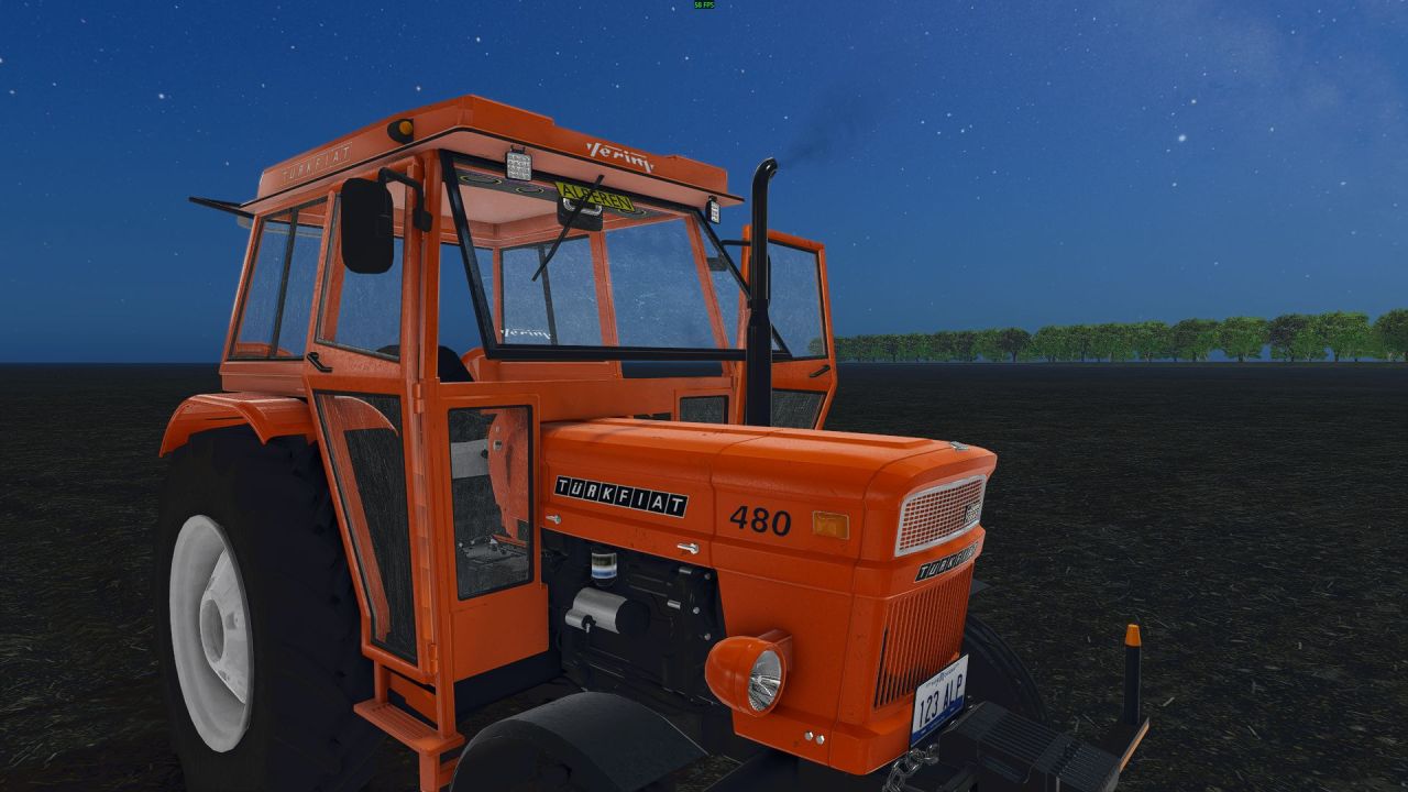 Трактор Fiat 480 для Farming Simulator 25