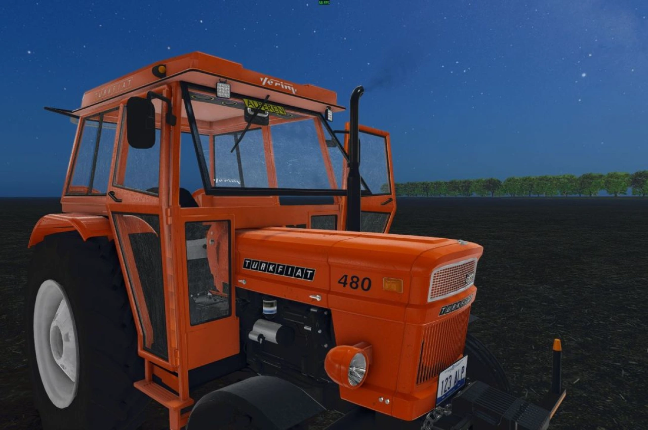 Трактор Fiat 480 для Farming Simulator 25