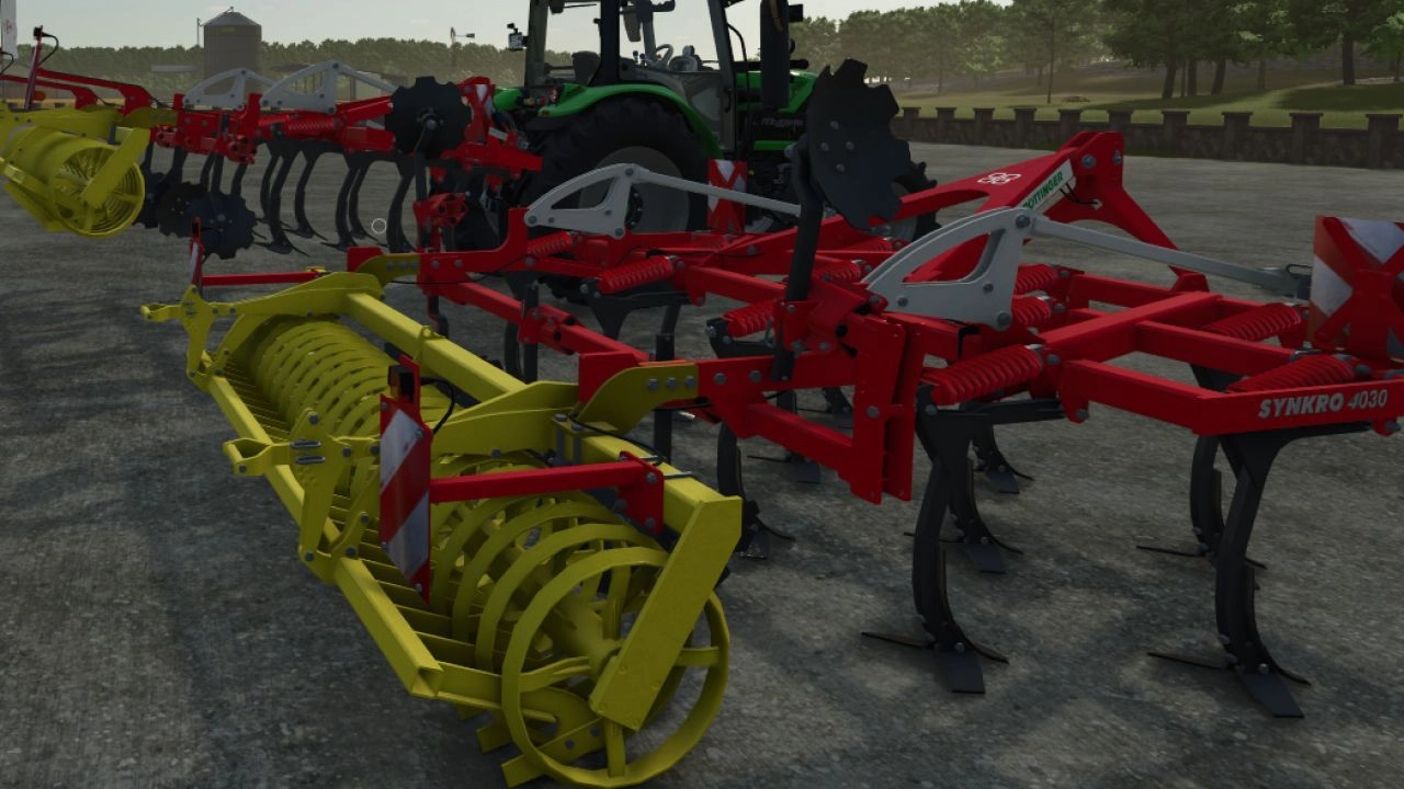 Культиватор Pöttinger Synkro 4030 для Farming Simulator 25
