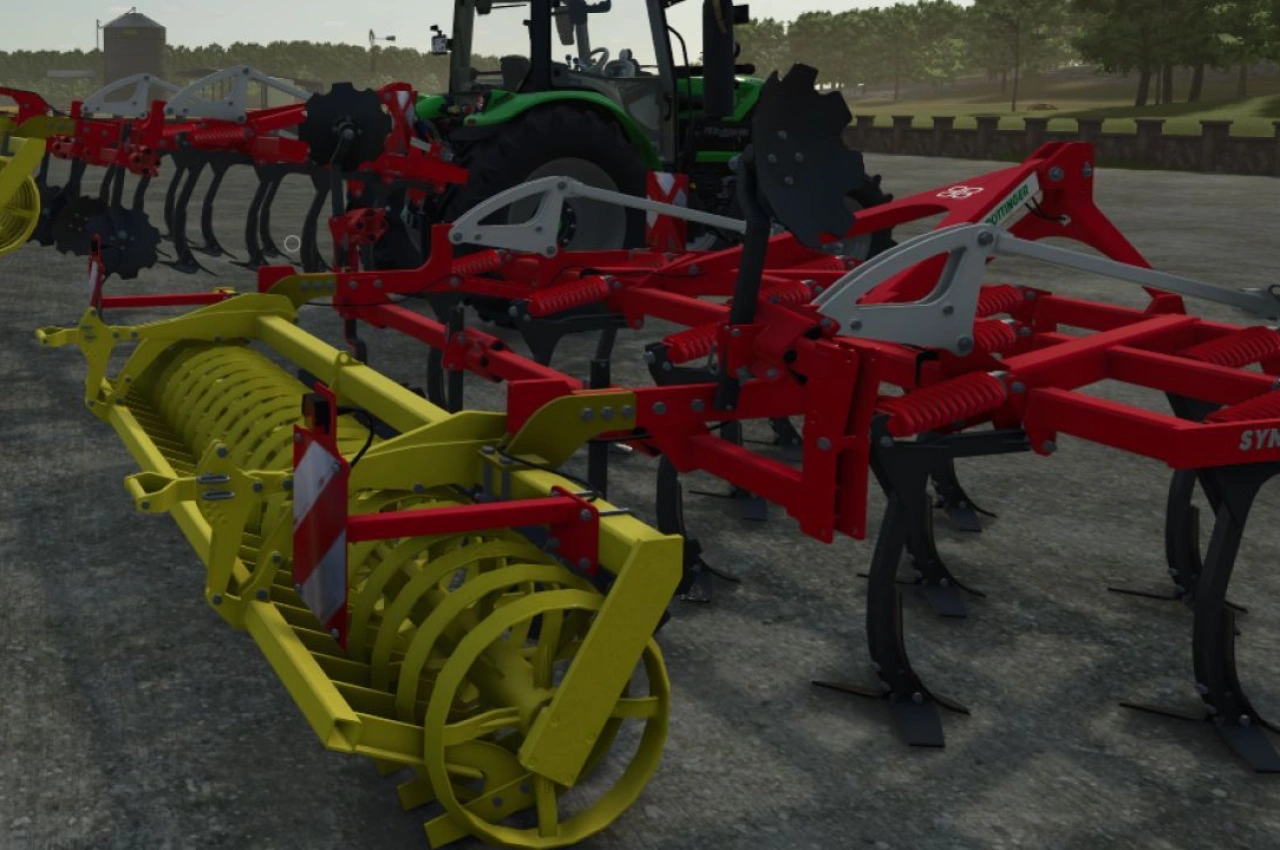 Культиватор Pöttinger Synkro 4030 для Farming Simulator 25