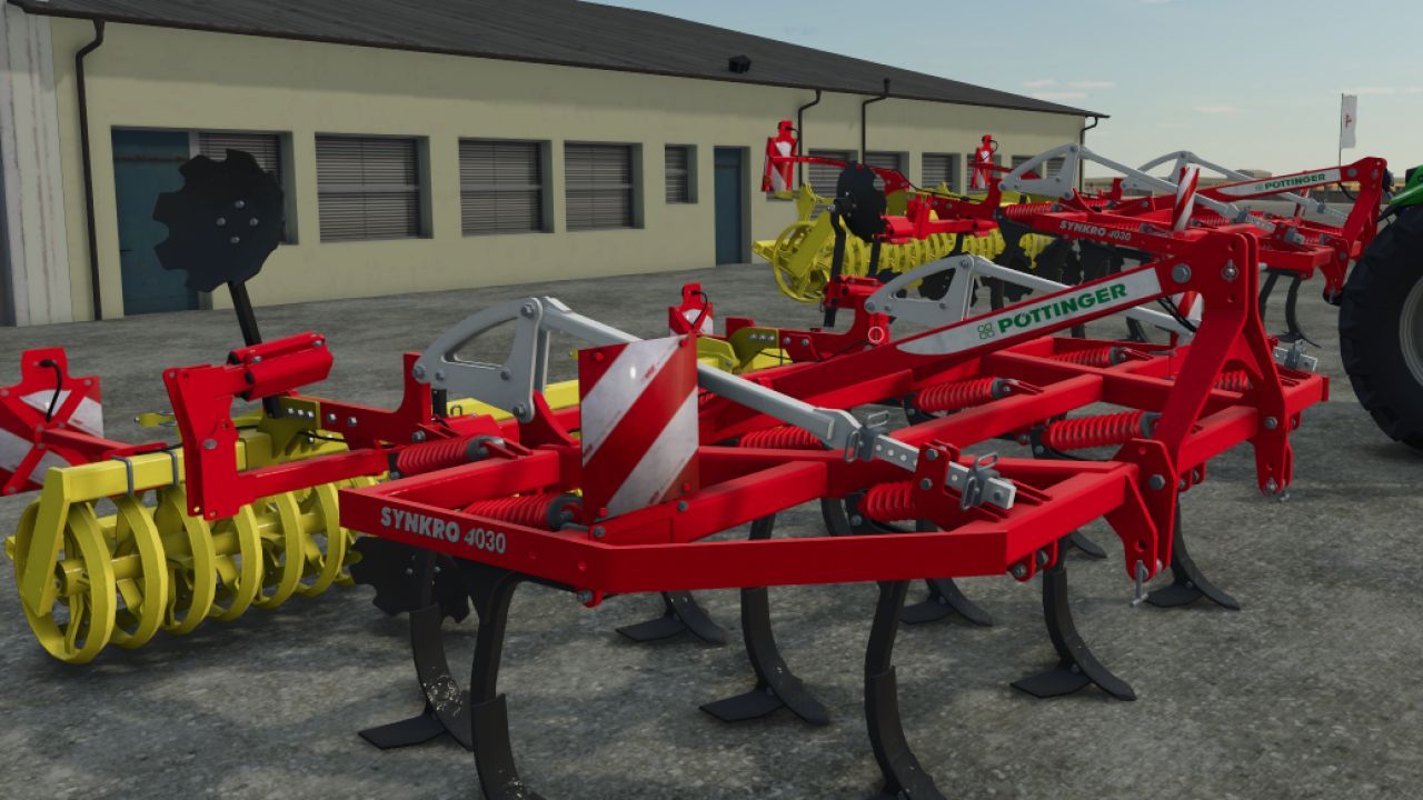 Культиватор Pöttinger Synkro 4030 для Farming Simulator 25