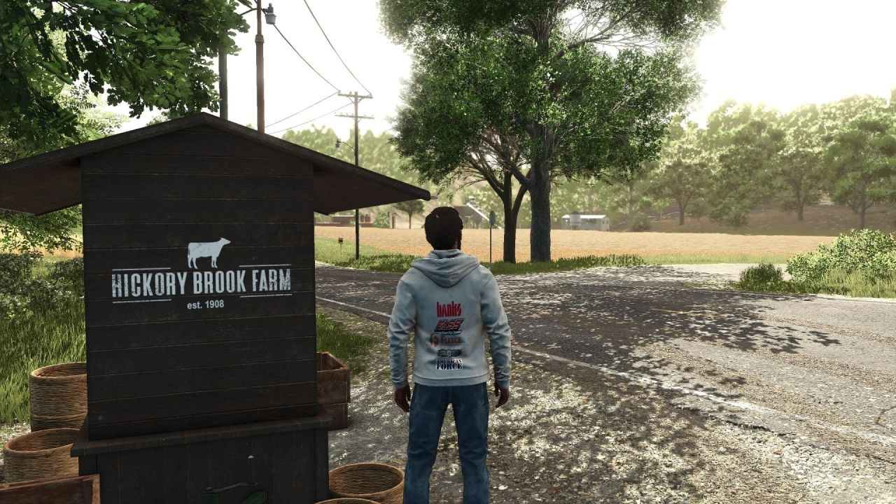 Худі з брендами для Farming Simulator 25