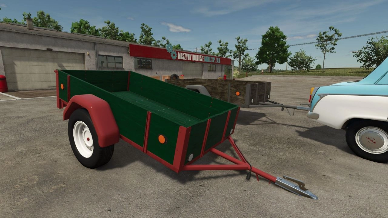 Причіп Old Car для Farming Simulator 25