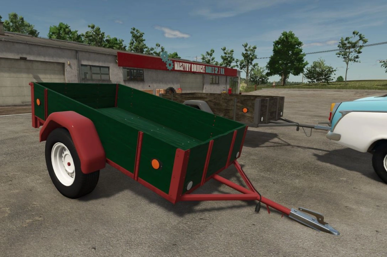 Причіп Old Car для Farming Simulator 25