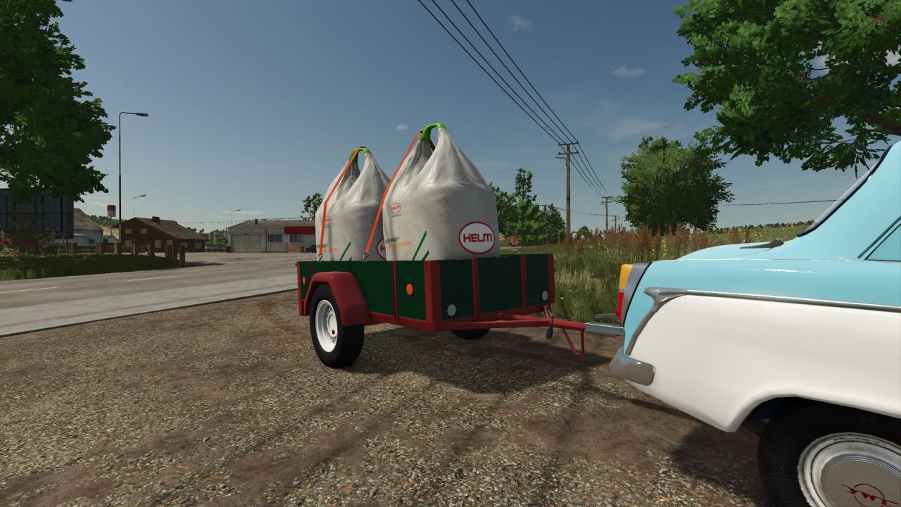 Причіп Old Car для Farming Simulator 25