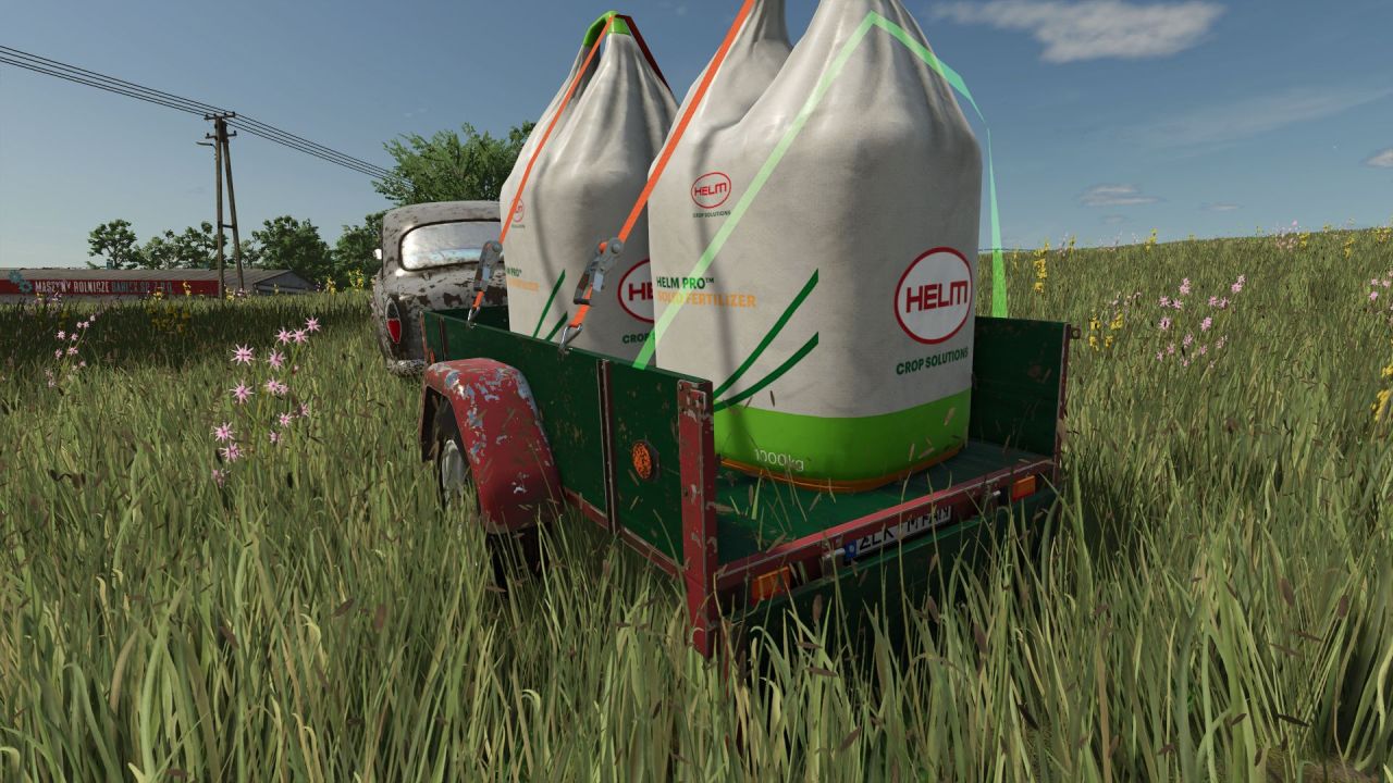 Причіп Old Car для Farming Simulator 25