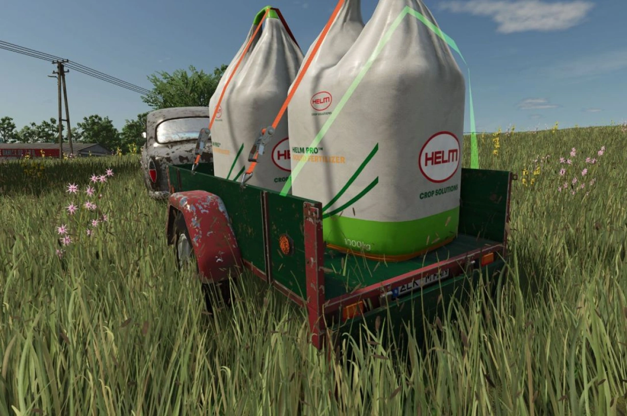 Причіп Old Car для Farming Simulator 25