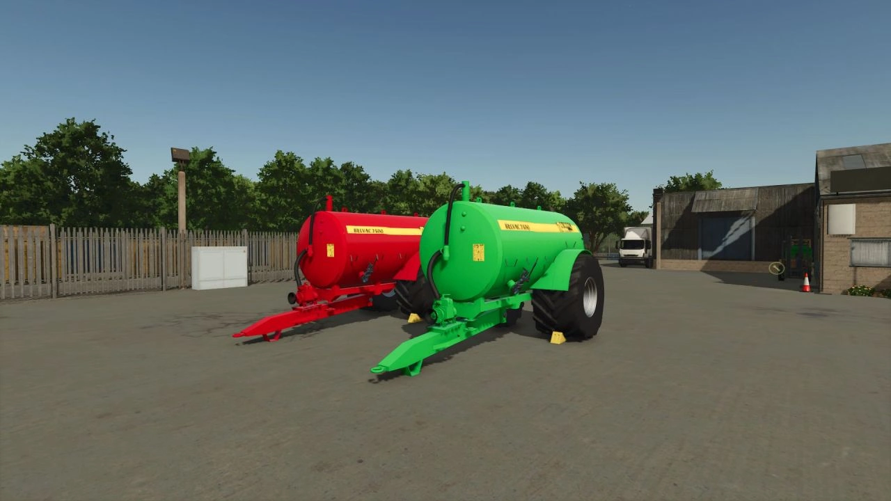 Вакуумний розкидач гною Belmac Belvac 2500 для Farming Simulator 25