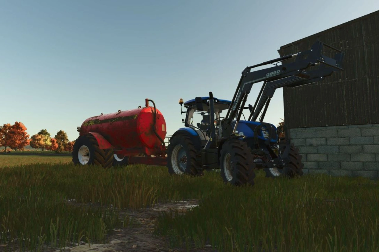 Вакуумний розкидач гною Belmac Belvac 2500 для Farming Simulator 25