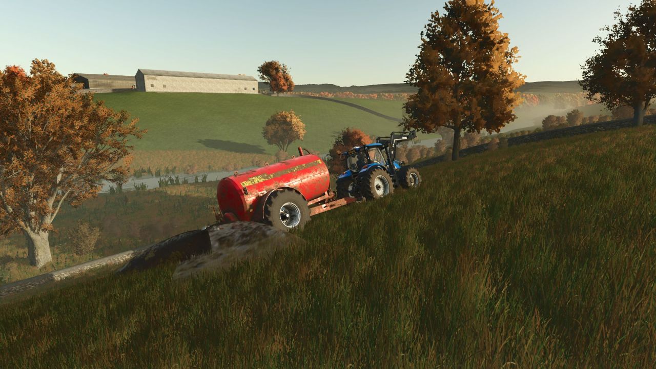 Вакуумний розкидач гною Belmac Belvac 2500 для Farming Simulator 25