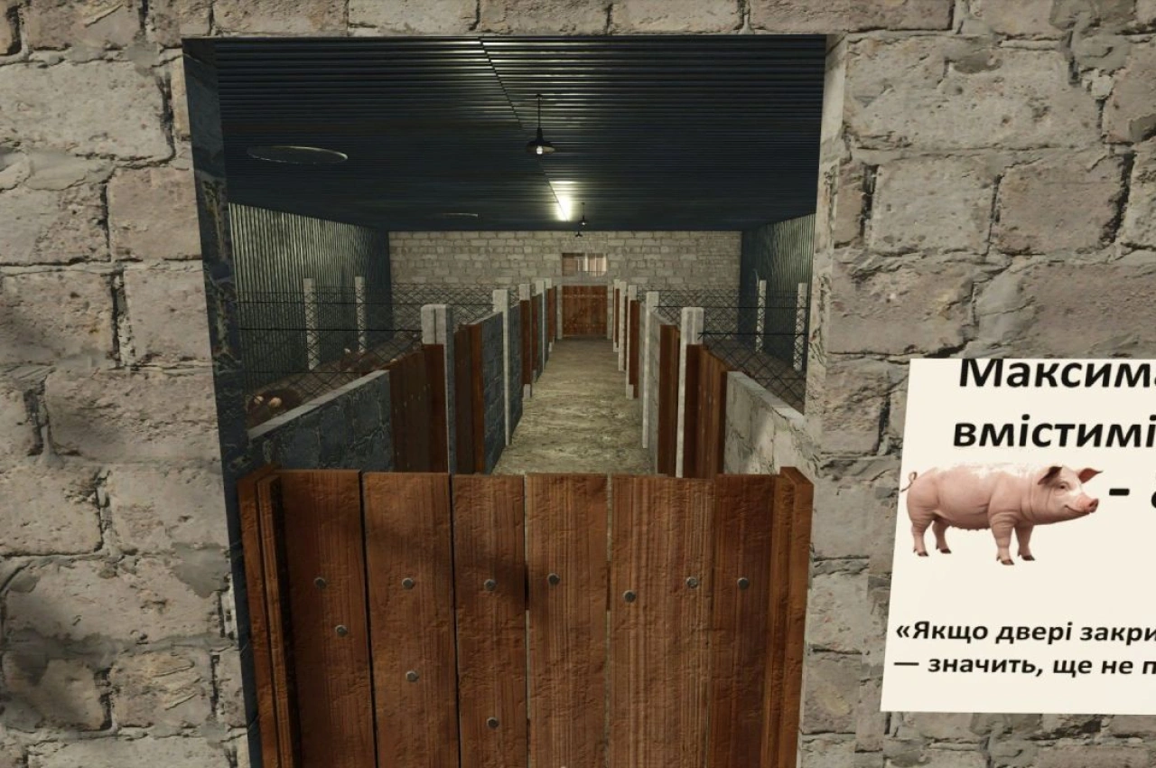 Свинарник для Farming Simulator 25