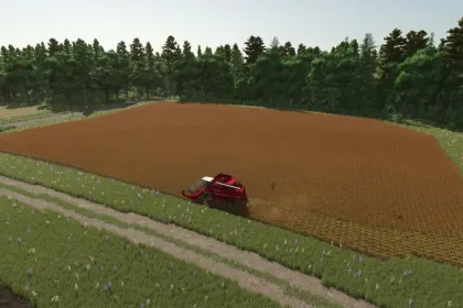 Реалістична USA Карта East Vineland, NJ (USA) для Farming Simulator 25 — 120 Полів і Виробництва