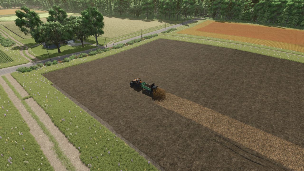 Realistische USA Karte East Vineland, NJ (USA) für Farming Simulator 25 — 120 Felder und Produktionen