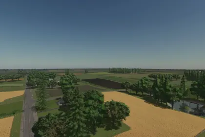 Реалістична USA Карта East Vineland, NJ (USA) для Farming Simulator 25 — 120 Полів і Виробництва