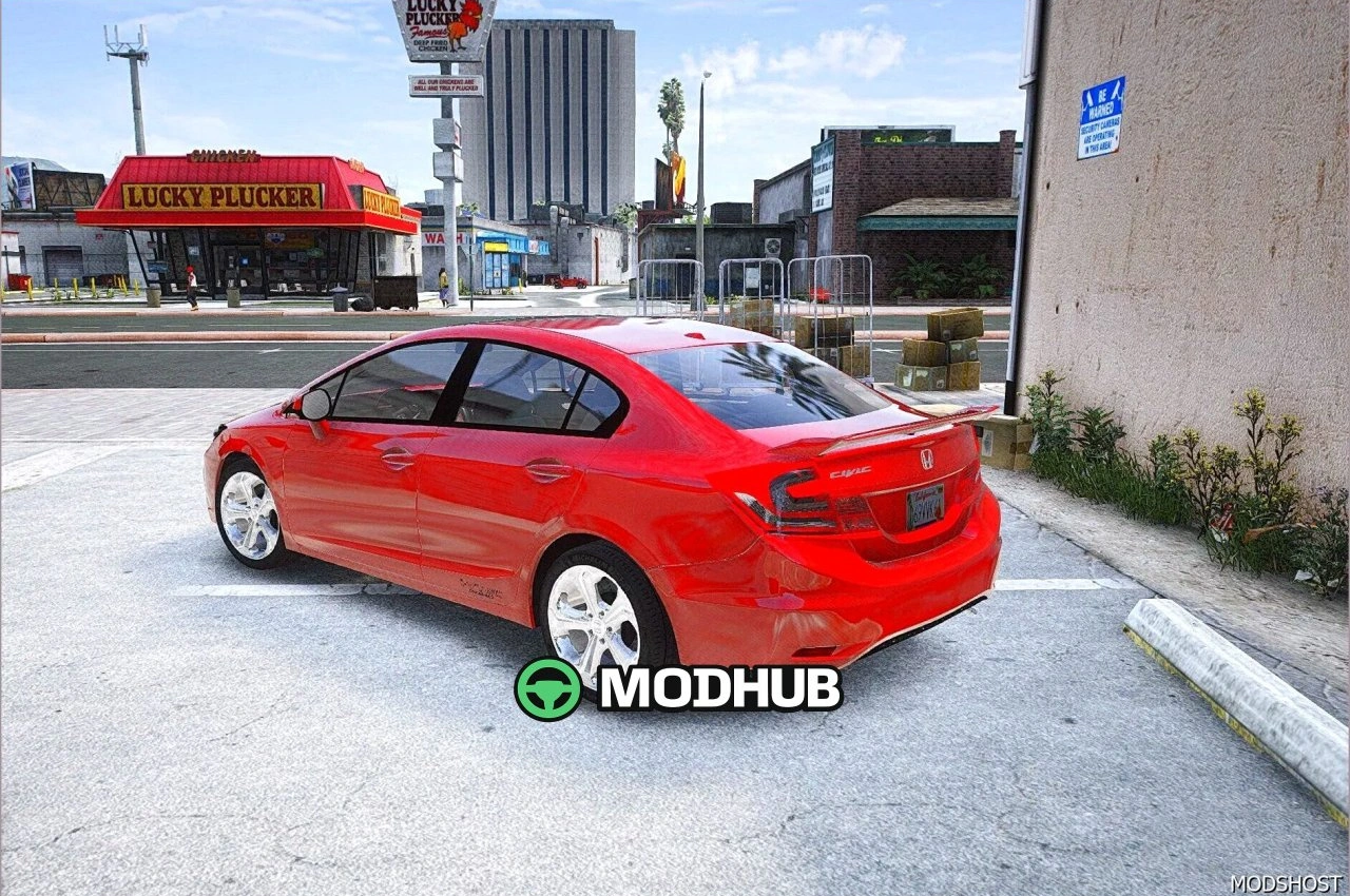 Автомобіль Honda Civic SI Sedan 2017 для GTA 5