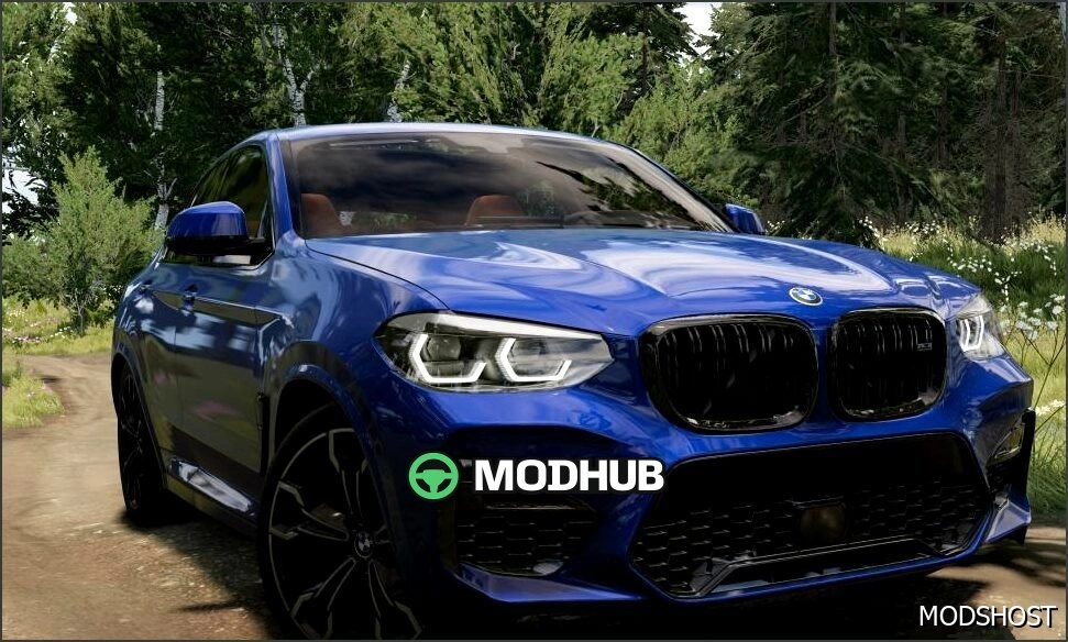 Автомобіль BMW X4 (G02) (2018 2025) для BeamNG.drive